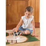 Tapis de jeu enfant centre �questre - fabriqu� en france multicolore