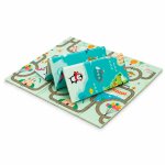 Tapis de jeu pliable xxl mundopark monde - parc