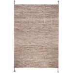 Tapis laine contemporain lhena brun Tapis laine contemporain lhena brun
