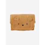 Tapis  langer de voyage en ponge ourson caramel