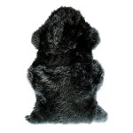 Tapis peau de mouton douchka gris