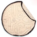 Tapis et sac de rangement playville beige