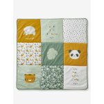 Tapis de sol / fond de parc patchwork hanoi multicolore
