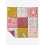 Tapis de sol / fond de parc patchwork lapin enchanté vieux rose Tapis de sol / fond de parc patchwork lapin enchanté vieux rose