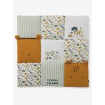 Tapis de sol / fond de parc patchwork savana multicolore