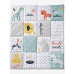 Tapis de sol patchwork jungle baby multicolore