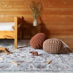 Tapis style persan nari multicolore