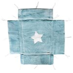 Tapis tour pour parc bleu