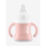 Tasse d'apprentissage 'evoluclip' 3 en 1 old pink