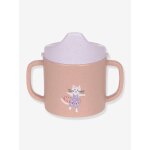 Tasse d'apprentissage l�ssig happy rascals rose poudr�