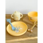Tasse apprentissage en silicone titi looney tunes jaune