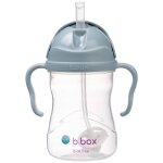 Tasse � paille lest�e bleu