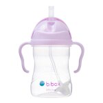 Tasse � paille lest�e lilas