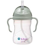 Tasse � paille lest�e vert d'eau