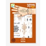 Tatouages �ph�m�res souffle d'orient orange
