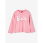 Tee - shirt barbie motif en sequins r�versibles fille rose bonbon