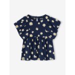 Tee - shirt blouse fille marine Tee - shirt blouse fille marine