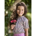 Tee - shirt blouse forme crop fille �cru