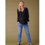 Tee - shirt blouse grossesse envie de fraise noir
