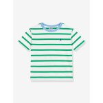 Tee - shirt enfant ray� petit bateau blanc