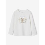 Tee - shirt fantaisie fille cru
