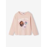 Tee - shirt gabby et la maison magique � manches longues rose poudr�