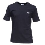 Tee - shirt gar�on en coton noir fonc�