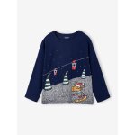 Tee - shirt garon nol motif ludique marine