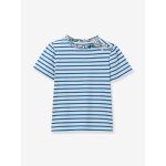 Tee shirt marini�re fille bleu clair