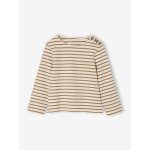Tee - shirt marinire fille personnalisable olive