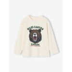 Tee - shirt motif animal gar�on blanc