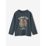 Tee - shirt motif animal garon bleu ptrole