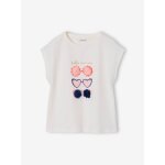 Tee - shirt motif fantaisie fille �cru