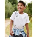 Tee - shirt motif jeu de piste gar�on blanc