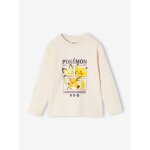 Tee - shirt pikachu evolution pokemon gar�on sable