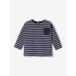 Tee - shirt ray bb manches longues ray bleu