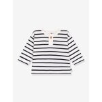 Tee - shirt ray� manches longues b�b� marine