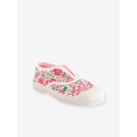 Tennis coton imprim� elly liberty enfant rose bonbon