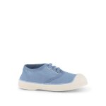 Tennis lacets enfant denim
