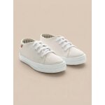 Tennis en toile enfants ecru