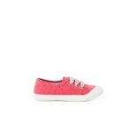 Tennis en toile avec lacets rouge Tennis en toile avec lacets rouge