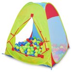 Tente avec 100 balles multicolore