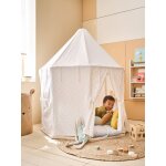 Tente hexagonale bois fsc blanc