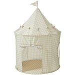 Tente de jeu en tissu recycl� beige, �cru