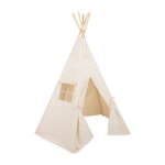 Tente tipi renard en coton beige
