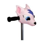 T�te de trottinette faon rose
