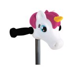 T�te de trottinette licorne pastel blanc