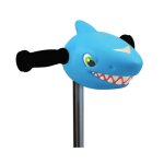 T�te de trottinette requin bleu clair