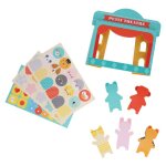 Thtre de marionettes multicolor