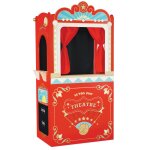 Thtre de marionnettes rouge
